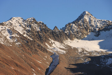 Muttenhorn von der Furkastra&szlig;e gesehen