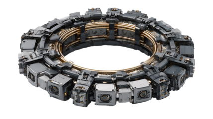 Advanced circular robotics assembly