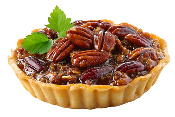 Delicious pecan pie tart