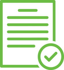 Document approval Vector