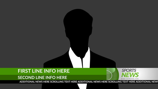 Broadcast Sports Lower Third