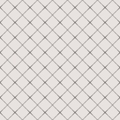 C2.1 Gray Seamless Geometric Grid Pattern. A repeating diamond-shaped pattern in soft gray tones. The design has a minimalist and symmetrical aesthetic, providing an understated yet elegant look.