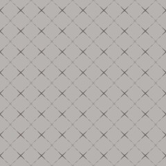 C2.2 Gray Seamless Geometric Grid Pattern. A repeating diamond-shaped pattern in soft gray tones. The design has a minimalist and symmetrical aesthetic, providing an understated yet elegant look.