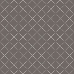 C2.3 Gray Seamless Geometric Grid Pattern. A repeating diamond-shaped pattern in soft gray tones. The design has a minimalist and symmetrical aesthetic, providing an understated yet elegant look.