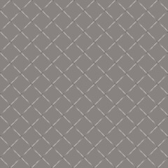 C2.5 Gray Seamless Geometric Grid Pattern. A repeating diamond-shaped pattern in soft gray tones. The design has a minimalist and symmetrical aesthetic, providing an understated yet elegant look.