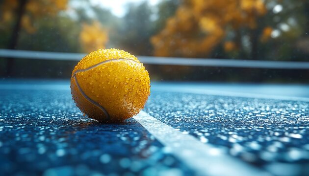 Ultra-Realistic 3D Macro of Pickleball in Non-Euclidean Folding Space