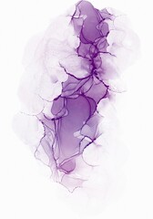 Abstract Dark Purple Marble Effect Backdrop Accent On White Background