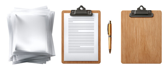 Detailed Evaluation Meeting Items on Clipboard for Realistic Product Assessment