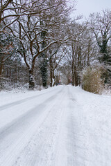 Snow sneeuw nederland