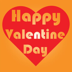 Happy Valentine Day Heart Graphic