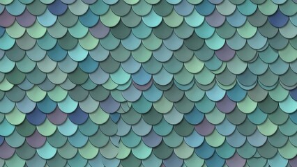 Colorful overlapping circles pattern background.