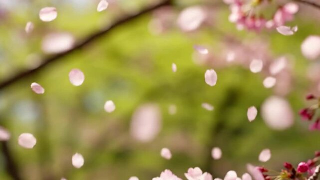 Spring Nature Movement Capture the dynamic and ephemeral beauty of spring elements. spring petal swirl