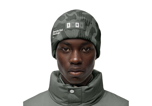 Beanie Hat Mockup