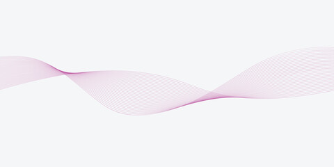 Abstract Wave Flow Vector Design Element