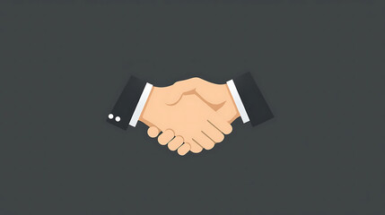 handshake vector illustration