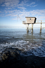 La belle p&ecirc;cherie &agrave; La Plaine Sur Mer sur la C&ocirc;te de Jade, Loire Atlantique, France