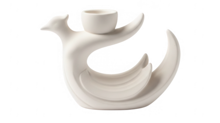 Elegant kinara 3d candle holder displaying contemporary artistry in minimalist home decor