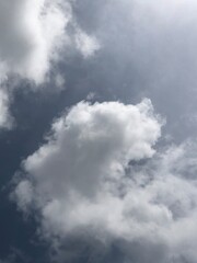 gllomy sky with dark gray clouds	