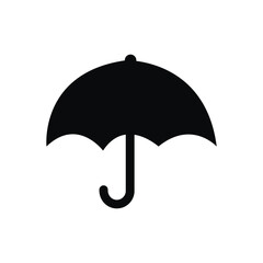 umbrella  logo icon illustration flat