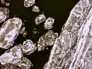 Warszawa, zimowa panorama miasta © hunter76