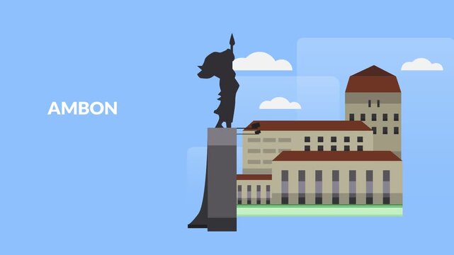 Indonesian Cities 2D Animation (AMBON)