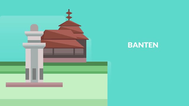 Indonesian Cities 2D Animation (BANTEN)