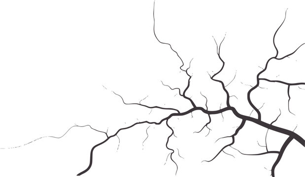 Dark grey branching network abstract