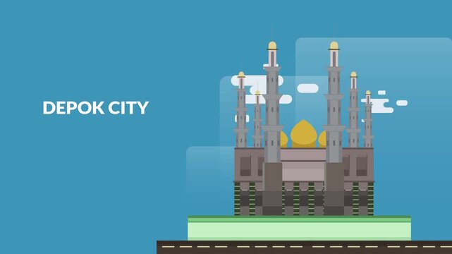 Indonesian Cities 2D Animation (DEPOK)