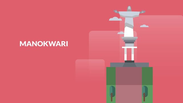 Indonesian Cities 2D Animation (MANOKWARI)