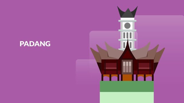 Indonesian Cities 2D Animation (PADANG)