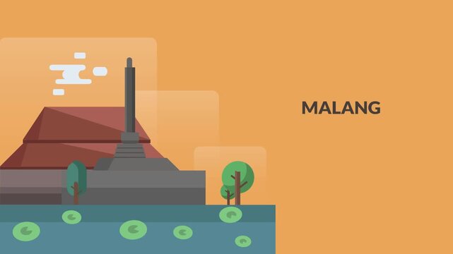 Indonesian Cities 2D Animation (MALANG)