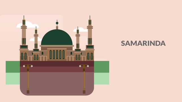 Indonesian Cities 2D Animation (SAMARINDA)