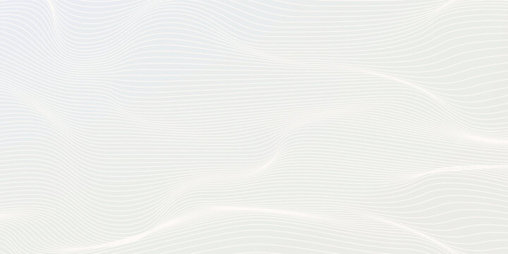 Premium background design with white line pattern (texture) in luxury pastel colour. Abstract horizontal vector template for business banner, formal backdrop, prestigious voucher, luxe invite