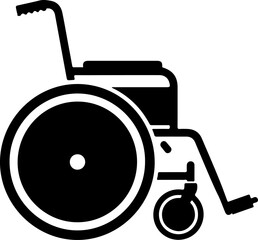 Wheelchair Accessibility Icon Illustration

Black Wheelchair Symbol for Disability Access

Medical Mobility Wheelchair Vector Icon