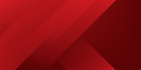 Fototapeta premium Red abstract background. Dynamic shapes composition. Eps10 vector