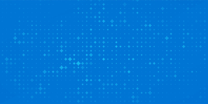 Blue Tech Finance Fintech Background Abstract Pixel Pattern. Abstract Business Tech Science Vector Backdrop.