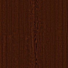 Obraz premium Detailed Dark Brown Vertical Wood Grain Texture Pattern Background
