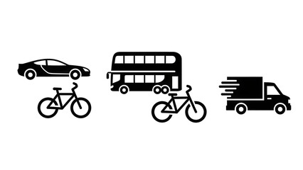 Crossed spoon and fork icon for restaurant menu, food service, minimalist line art