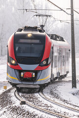 The railway in action. Passenger train.  © Tomasz Warszewski