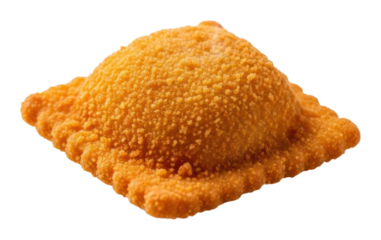 Crispy fried ravioli dish kitchen food home cuisine isolated on transparent background