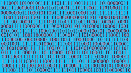 Animation of binary code and financial data streaming down like digital rain, futuristic finance visualization 4k motion video.. - Powered by Adobe