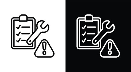 corrective Two-tone version in black and white background