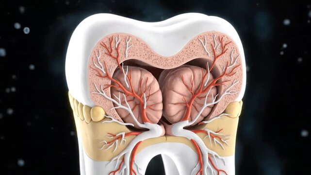 Progression of Tooth Development from Formation to Root and Nerve Growth