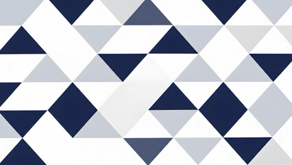 Navy White Diamond Geometric Pattern Seamless