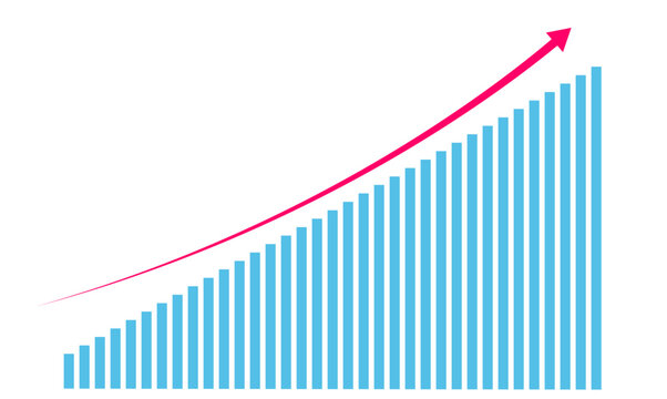 grafico, concetto, successo, economia, istogrammi, statistiche	
