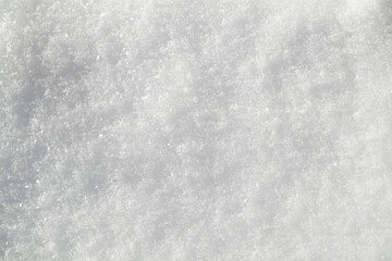 Fresh snow - texture or background.