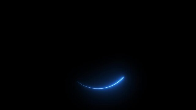 Abstract neon loading icon 4k video. loading circle bar, Animated of circle loading icon, Glowing Animated Loading Progress Bar, Wheel loading concept icon, loading circle icon on black background