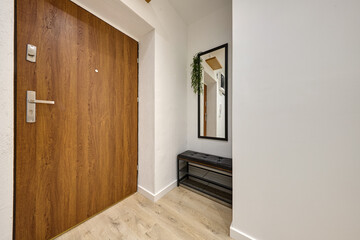 Przedpok&oacute;j w nowoczesnym apartamencie