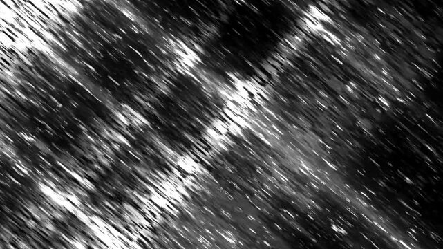 Corrupted Signal with Noise and Glitch Error Screen