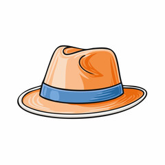 Stylish Fedora: A classic fedora hat, its distinctive brim and indented crown, perfect for adding a touch of sophistication to any ensemble. 